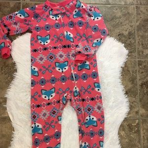 Girls Footed PJs